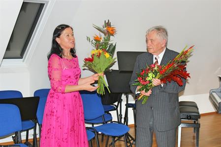 ZUŠ * Slavnostní koncert k 90. narozeninám pana učitele Oldřicha Jeřábka