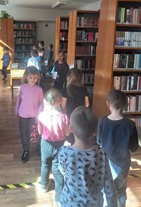 Mateřská škola & Městská knihovna * Děti na návštěvě knihovny v rámci měsíce března - měsíce čtenářů