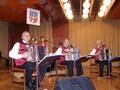 Z křestu CD Senická heligonka (Foto Viera Barošková)