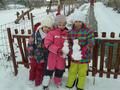 První sníh přinesl dětem spoustu radosti (Foto © 2015 Archiv MŠ Velké Pavlovice)