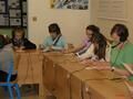 Návštěvníci si vyzkoušeli výuku cizích jazyků (Foto © 2014 Archiv Gymnázia Velké Pavlovice)