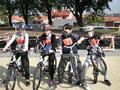 Dopravní soutěž mladých cyklistů - družstvo z Velkých Pavlovic
