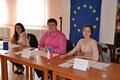 Volební komise složená ze studentů (Foto © 2014 Archiv Gymnázia Velké Pavlovice)