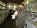 Jan Procinger s jedním z oceněných holubů