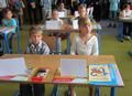 Prvňáčci poprvé ve školních lavicích... ZŠ Velké Pavlovice