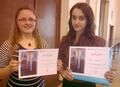 Viola Krausová a Aneta Bajková, Gymnázium Velké Pavlovice