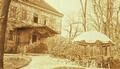 Historická fotografie zámečku, dnešního Ekocentra Trkmanka