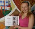 Karolína Osičková, studentka Gymnázia Velké Pavlovice
