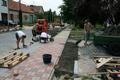 Oprava chodníku na Herbenově ulici (Foto © 2011 Ing. Zdeněk Karber)