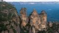 Skalní útvar Tři sestry v Modrých horách - Austrálie