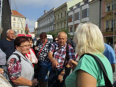 Klub důchodců na výletě ve Znojmě