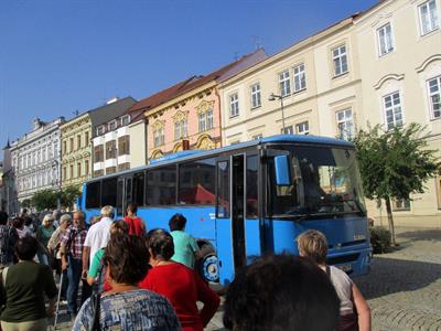 Klub důchodců na výletě ve Znojmě