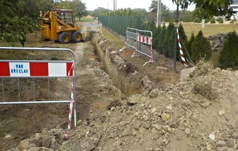 Rekonstrukce přivaděče pitné vody
