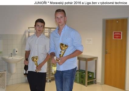 Moravský pohár 2016 a Liga žen v rybolovné technice