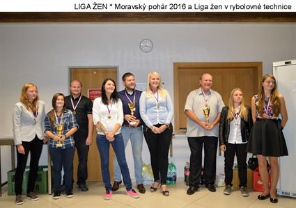 Moravský pohár 2016 a Liga žen v rybolovné technice