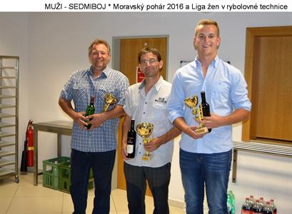 Moravský pohár 2016 a Liga žen v rybolovné technice