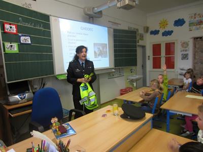 Školáky navštívili policisté