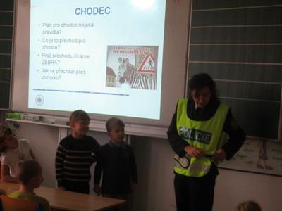 Školáky navštívili policisté