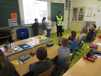 Školáky navštívili policisté