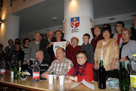 Klub důchodců - Podzimní výroční schůze Klubu důchodů, z.s. za účasti hostů ze Senice