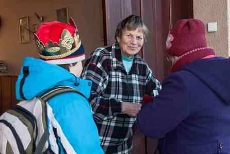 Koledníci vybírali pro lidi v nouzi