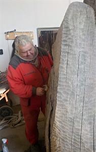 Renovace sochy sv. Huberta