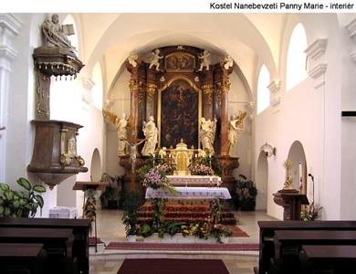 Kostel Nanebevzetí Panny Marie ve fotografiích
