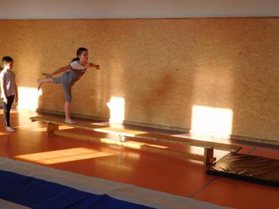 Školní kolo olympiády ve sportovní gymnastice