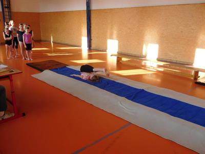 Školní kolo olympiády ve sportovní gymnastice