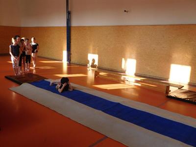 Školní kolo olympiády ve sportovní gymnastice