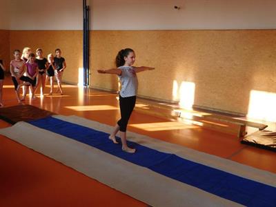 Školní kolo olympiády ve sportovní gymnastice