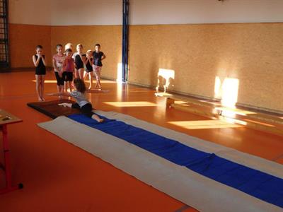Školní kolo olympiády ve sportovní gymnastice