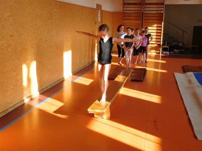 Školní kolo olympiády ve sportovní gymnastice