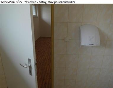 ZŠ * Oprava šaten a sociálního zařízení v budově sportovní haly