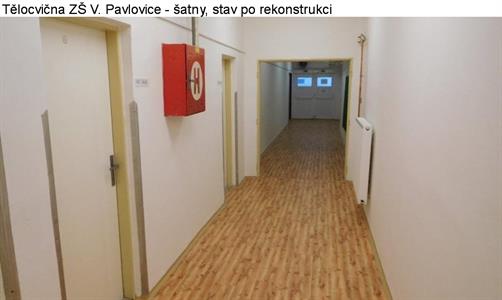 ZŠ * Oprava šaten a sociálního zařízení v budově sportovní haly