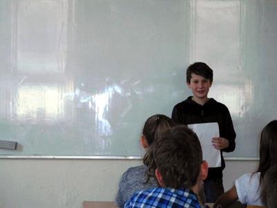 ZŠ * 46. ročník školního kola recitační soutěže