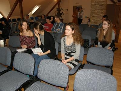 Gymnázium * Wolkrův Prostějov - soutěž recitátorů středních škol