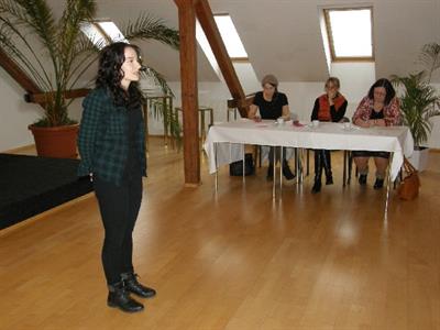Gymnázium * Wolkrův Prostějov - soutěž recitátorů středních škol