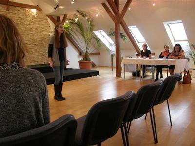 Gymnázium * Wolkrův Prostějov - soutěž recitátorů středních škol