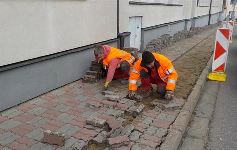 Služby města * Rekonstrukce vodovodního řadu