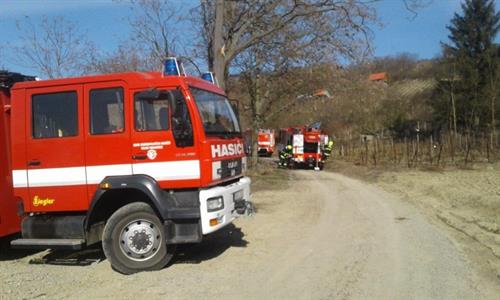 Velkopavlovičtí hasiči zasahovali v Hustopečích