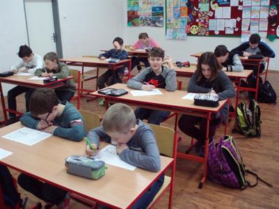 ZŠ * Matematický klokan - jarní soutěž