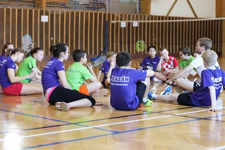 Badminton * Jednodenní badmintonové soustředění SVČ Velké Pavlovice