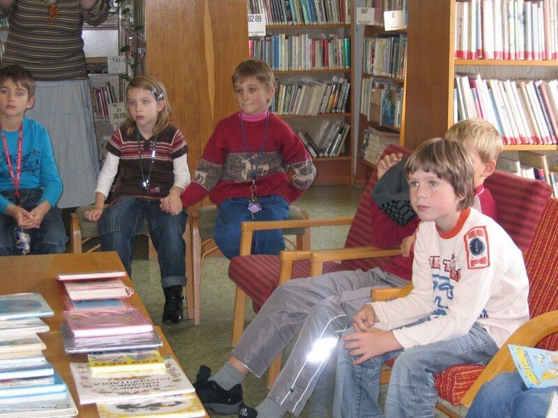 Návštěva žáků ZŠ v Městské knihovně Velké Pavlovice