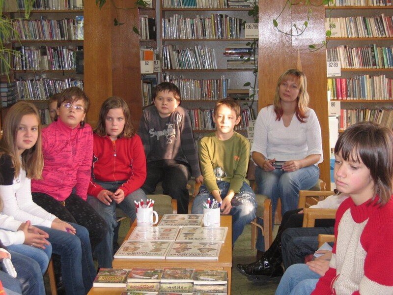Návštěva žáků ZŠ v Městské knihovně Velké Pavlovice