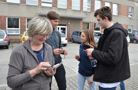 ZŠ * Deváťáci v soutěži České televize Ostrava BLUDIŠTĚ
