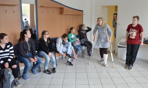 ZŠ * Deváťáci v soutěži České televize Ostrava BLUDIŠTĚ