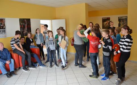 ZŠ * Deváťáci v soutěži České televize Ostrava BLUDIŠTĚ