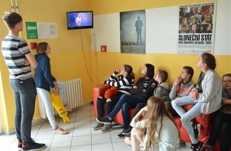 ZŠ * Deváťáci v soutěži České televize Ostrava BLUDIŠTĚ