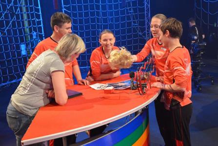 ZŠ * Deváťáci v soutěži České televize Ostrava BLUDIŠTĚ